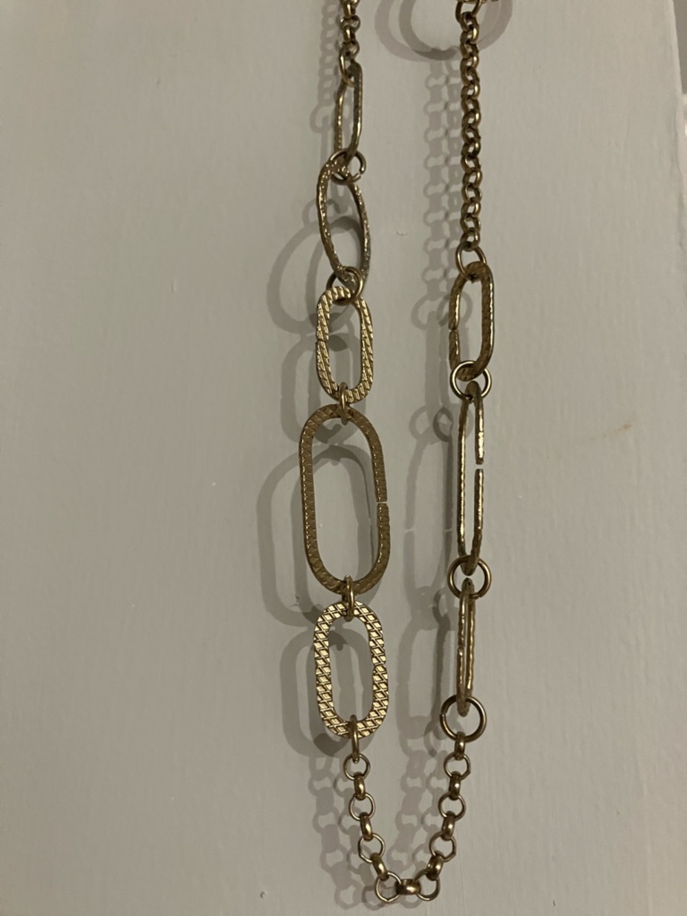 Gold Link Chain Necklace - Women's Jewelry